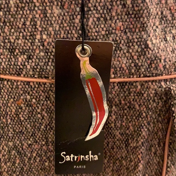 Satrinsha Paris Pink Tweed Mini Skirt - Size 4 (NWT) - Picture 2 of 8